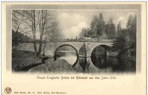 Grosse Trogfurter Brücke bei Rübeland -125316