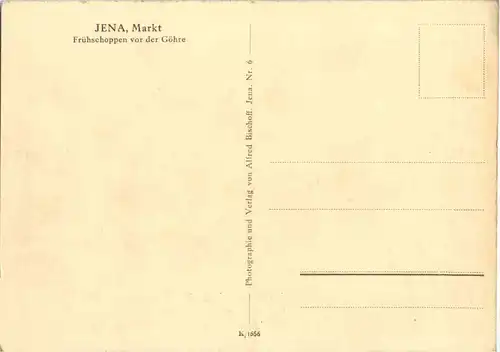 Jena - Markt - Frühschoppen - 3. Reich -68592