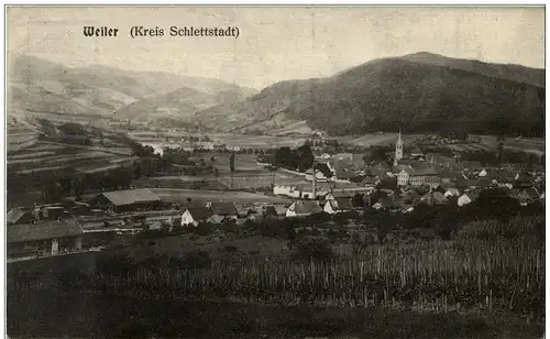 Weiler - Kreis Schlettstadt -124290