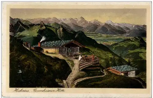 Hochries - Rosenheimer Hütte -125610