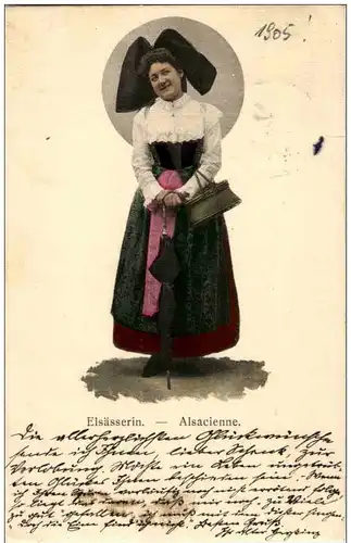 Elsässer Tracht - costumes -124082