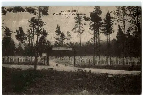 Le Ligne - Cimetiere francais du Wettstein -124366