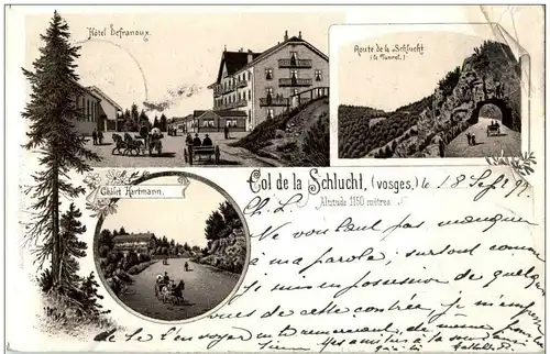 Col de la Schlucht - Litho -124128