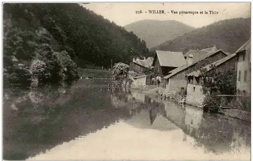 Willer - Vue pittoresque et la Thür -124208