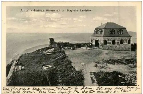 Ahrtal - Gasthaus Möhren auf der Burgruine Landskron -125636