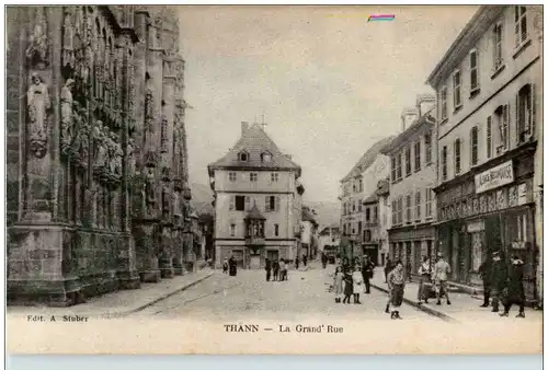 Thann - La Grand rue -124580