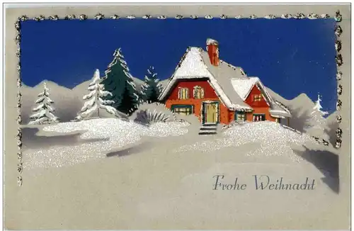 Frohe Weihnachten - Künstlerkarte -123328