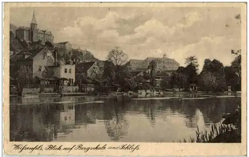 Weissenfels - Blick auf Bergschule -125578