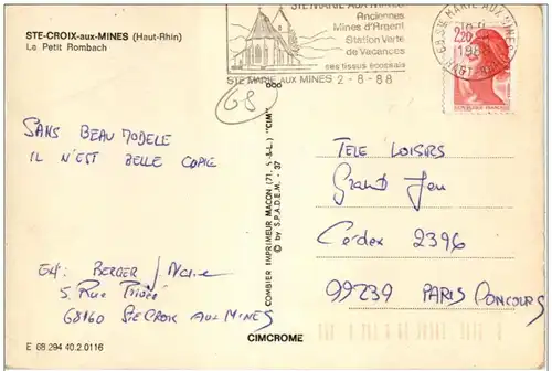 Ste - Croix aux Mines -124754