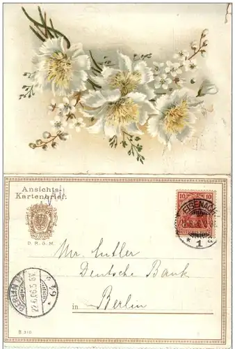 Kartenbrief - Blumen -123560