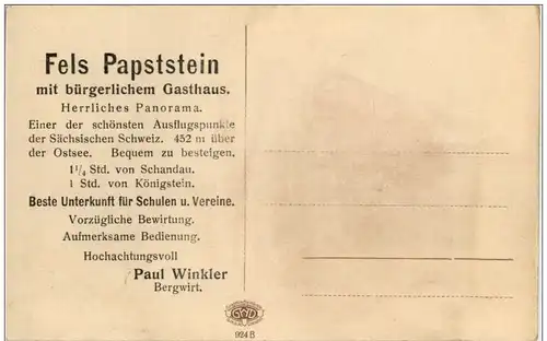 Pabstdorf - Restaurant auf dem Pabststein -126180