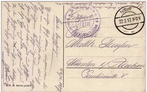Feldpost - Briefstempel -123628