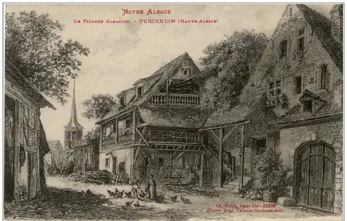 Turckheim - La village Alsacien -124708