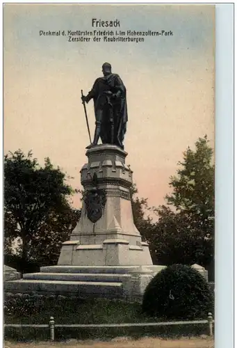 Friesack - Denkmal Friedrich I -126032