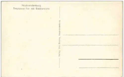 Neubrandenburg - Treptower Tor -126208