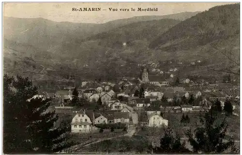 St. Amarin - Vue vers le Mordfeld -123740