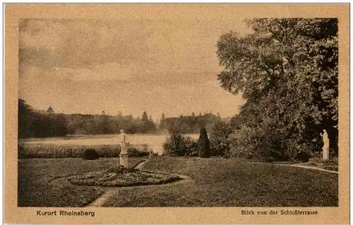 Rheinsberg - blick von der Schlossterasse -126106