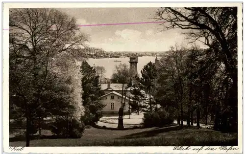 Kiel - Blick auf den Hafen -126496