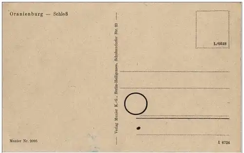 Oranienburg - Schloss -126298