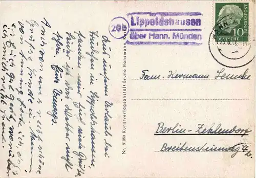 Lippoldshausen - Gastwirtschaft Bärmann -69570