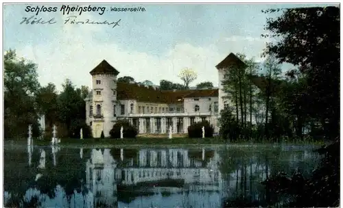 Schloss Rheinsberg - Wasserseite -126142