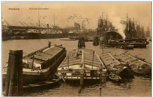 Hamburg - Kuhwärderhafen -126384