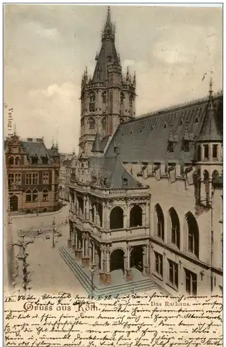 Gruss aus Köln - Rathaus -125092