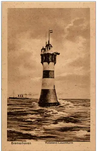 Bremenhaven - Rotesand Leuchtturm - Lighthouse -126522