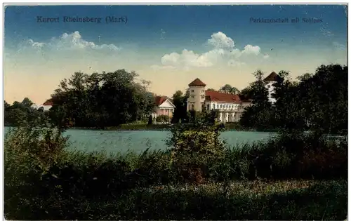 Rheinsberg - Parklandschaft mit Schloss -126268