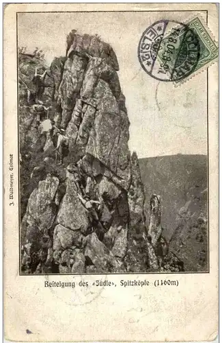 Besteigung des Jüdele - Spitzköpfe -124054