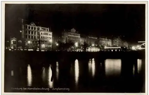 Hamburg - bei Abendbeleuchtung -126534