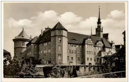 Torgau - Schloss Westseite -125328