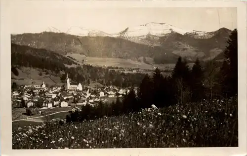 Oberstaufen, Allgäu,mit idyllischem Schwimmbad am Schlossberg -340488