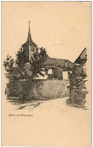 Eglise de Champagne -126932
