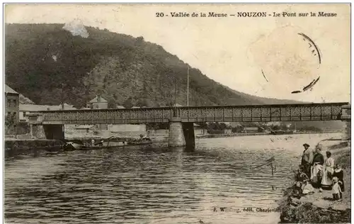 Nouzon - Le Pont sur la Meuse -126992