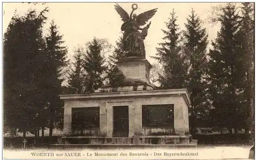 Wörth sur Sauer - Le Monument des Bavrois -124376