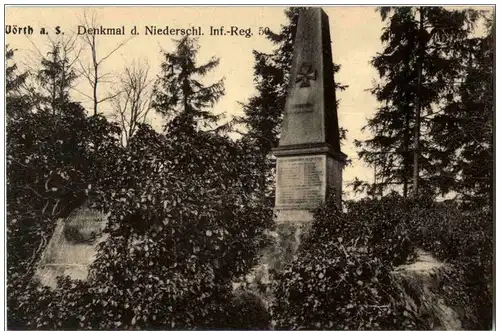 Wörth a Sauer - Denkmal d Niederschl. In Reg 50 -124398