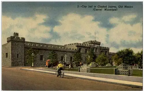 City Jail in Ciudad Juarez - Old Mexico -127198