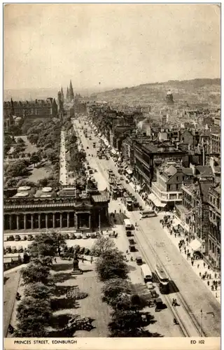 Edinburgh - Princes Street -127058