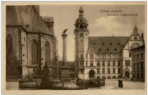 Cöthen - Rathaus -125534