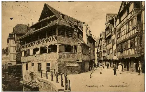 Strassburg - Pflanzbadgasse -126914