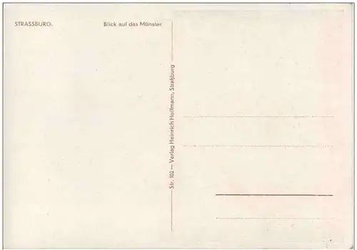 Strassburg - Blick auf das Münster -126922