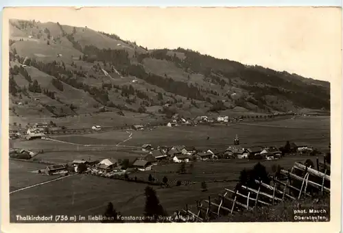 Oberstaufen, Allgäu, Thalkirchdorf im lieblichen Konstanzertal -340648