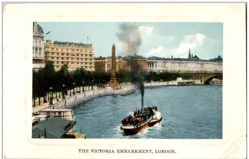 London - The Victoria Embankment -127038