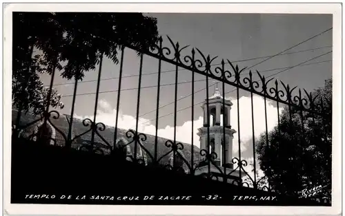 Templo de la Santa Cruz de Zacate - Tepic -127264