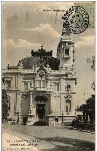 Monte Carlo - Entree du Theatre -127080
