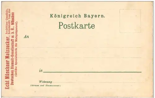 München - Bavaria - Litho -125856