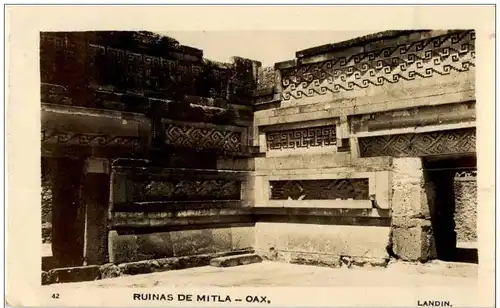 Ruinas de Mitla - Oax. -127268