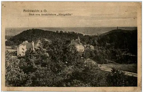 Freienwalde - Blick vom Aussichtsturm -126178