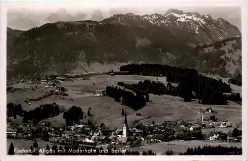 Fischen, Allgäu, mit Schöllangerburg -340988